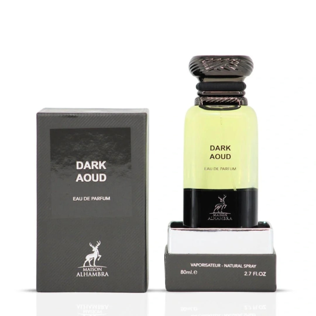Dark Aoud Eau de Parfum Spray 80ml (2.7 oz) by Maison Alhambra Dark Aoud Eau de Parfum Spray 80ml (2.7 oz) by Maison Alhambra