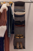 Storage Hanging Wardrobe Organiser Charcoal - S3535398 - TUZZUT Qatar Online Shopping