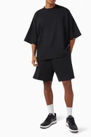 First Made Oversized Plain T-Shirt  Unisex Baggy Tees!    X225971 - TUZZUT Qatar Online Shopping