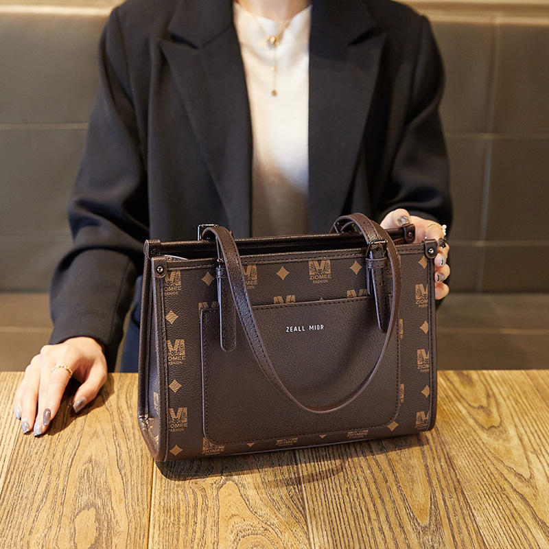 Ladies bag handbag hardware crossbody leather bag women S4458961