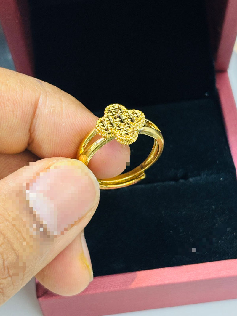 Womens Fashion Gold Ring S529732 - TUZZUT Qatar Online Shopping