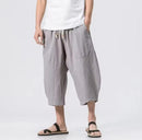 Men's Chinese Style Wide Leg Casual Trendy Pants 9470 - TUZZUT Qatar Online Shopping