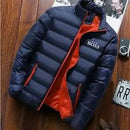 Mens Lightweight Puffer Jackets Warm Puffy Winter Down Outer Jacket  S457620 - TUZZUT Qatar Online Shopping