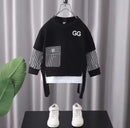 Children Stripe Sweater Pullover Top and Pant 2 Pieces Set   1533013 - TUZZUT Qatar Online Shopping