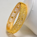 Gold Color Bangles For Mother Women Girl Model-18 - TUZZUT Qatar Online Shopping