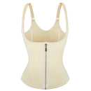 Waist Trainer Corset Front Zip And Hook Adjustable Straps 604 - TUZZUT Qatar Online Shopping