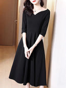 Women's Tea Dresses 425569 - TUZZUT Qatar Online Shopping