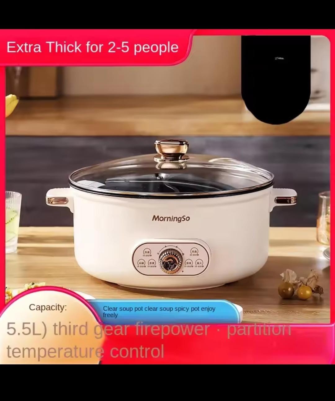 Multi Functional Electric Dormitory Capacity Electric Pot Multi Functional Electric Dormitory Capacity Electric Pot