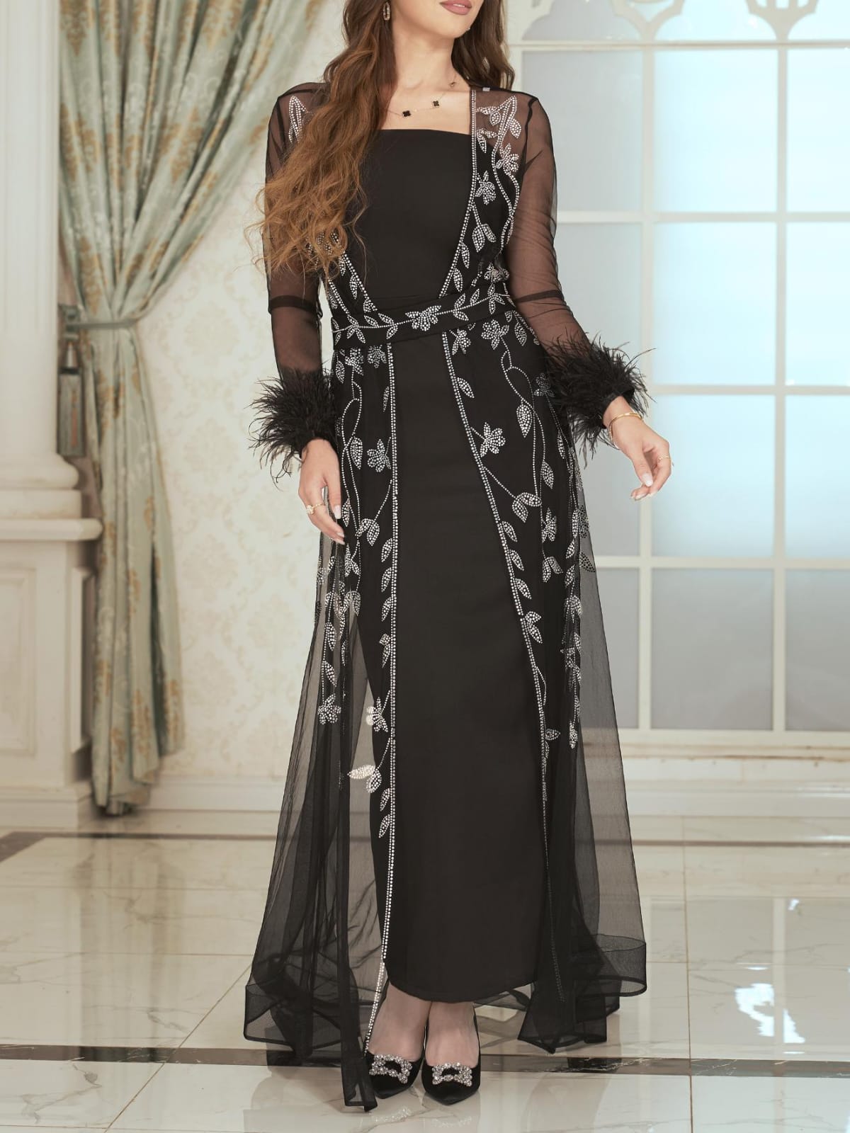 Women's Long Sleeve Party Dress FD139 Women's Long Sleeve Party Dress FD139