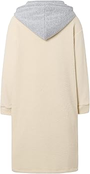 Women's Two-Piece Fake Two-Piece Long-Sleeved Korean Casual Medium-Length Coat Single-Breasted Outerwear Lamb Wool Spring   B72876 - TUZZUT Qatar Online Shopping