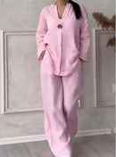 Women's Fashionable Two Piece Casual set    S031899 - TUZZUT Qatar Online Shopping