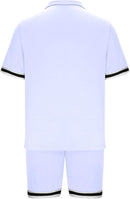 Men's Casual Short Sleeve Shorts Set      S4964763 - TUZZUT Qatar Online Shopping