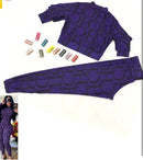 Women's Fashionable Print Two Piece Set    S4315983 - TUZZUT Qatar Online Shopping