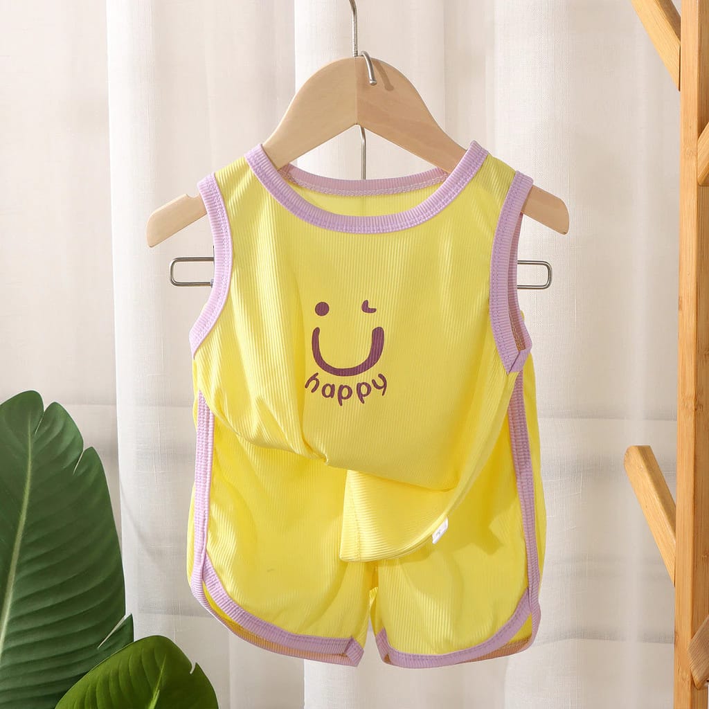 Children's Summer Thin Style Shorts Two-Piece Set 1622056 Children's Summer Thin Style Shorts Two-Piece Set 1622056