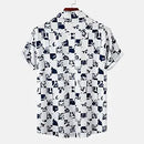 Tropical Shirt, Mens Shirts Summer Short Sleeve Casual Printing Beach Shirt Blouse Shirt Plus Size Shirt Men Tops    S743700 - TUZZUT Qatar Online Shopping