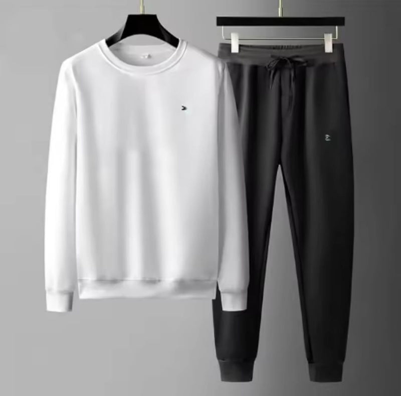 Mens Winter Printed Long Sleeve Top & Pant L-7852 - TUZZUT Qatar Online Shopping