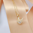 Diamond Necklace for Women S0120302 - TUZZUT Qatar Online Shopping