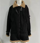 Men's Plus Size Camphor Composite Jacket Casual General Purpose Long Sleeve Padded Jacket    B167006 - TUZZUT Qatar Online Shopping