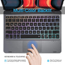 doqo Detachable Keyboard case with Trackpad    F11D - TUZZUT Qatar Online Shopping