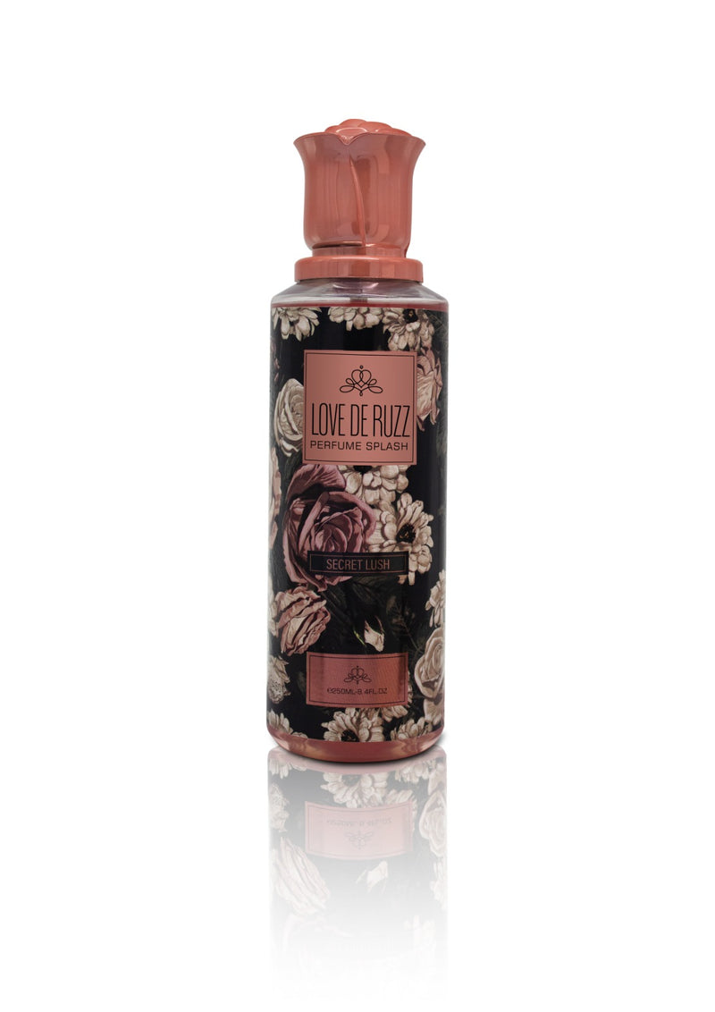 Love De Ruzz Perfume Splash Secret Lush- 250ml - Tuzzut.com Qatar Online Shopping