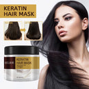 EELHOE Collagen Keratin Hair Mask Deep Moisturizing Repair Damaged Hair Anti-drying Split Knot Anti-hair Loss - 100g - TUZZUT Qatar Online Shopping