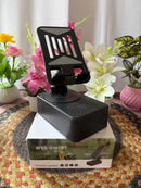 WYS-2301BT Foldable Mobile Phone stand with speaker Desk Holde - TUZZUT Qatar Online Shopping