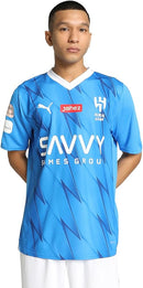 2023-2024 Al Hilal Home Football Soccer T-Shirt  12201 - TUZZUT Qatar Online Shopping