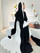 Abaya for Women Ramadan, Eid Pleats Clothing    563218 - TUZZUT Qatar Online Shopping