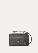 Luxury Extra Bag Textured Calfskin Navy Blue LP272 - TUZZUT Qatar Online Shopping