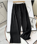 Relaxiva Plus Size Women's Solid Color Simple Sweater Pants   S4989038 - TUZZUT Qatar Online Shopping