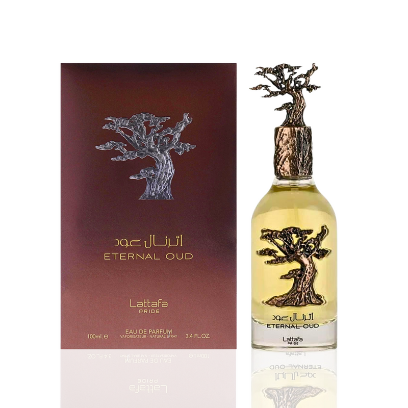 Lattafa Pride NEBRAS & ETERNAL OUD - Unisex EDP Sprays 100ML | Long Lasting & Luxurious Fragrances For Men & Women. (AMAZING BUNDLE)