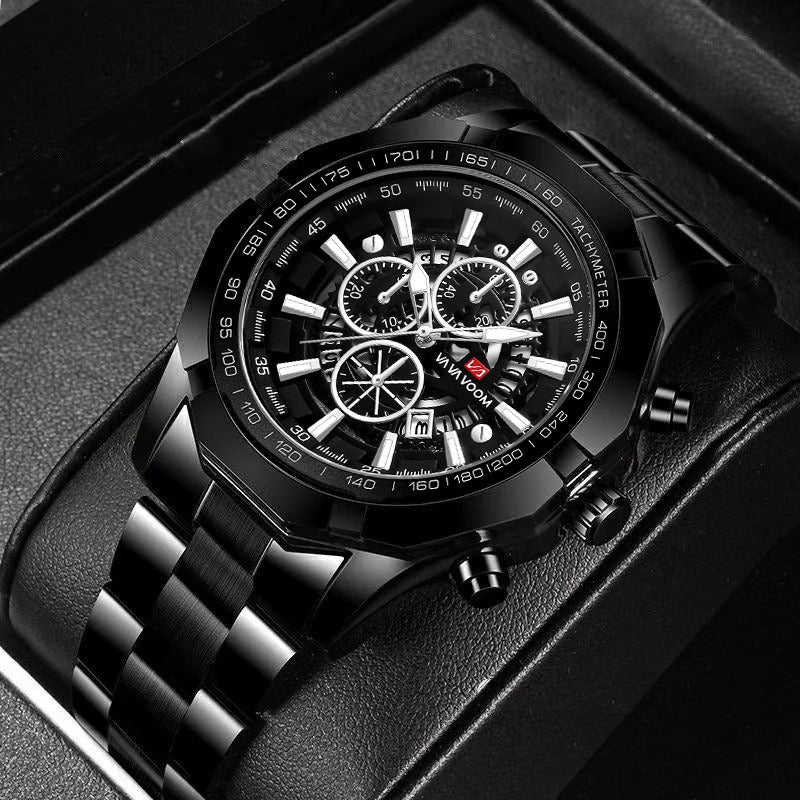 Multifunctional Luxury Sports Watch W231132 - TUZZUT Qatar Online Shopping