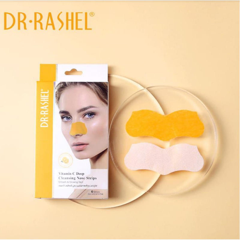 DR.RASHEL 6strips Vitamin C Deep Cleansing Nose Strips DRL-1703 - Tuzzut.com Qatar Online Shopping