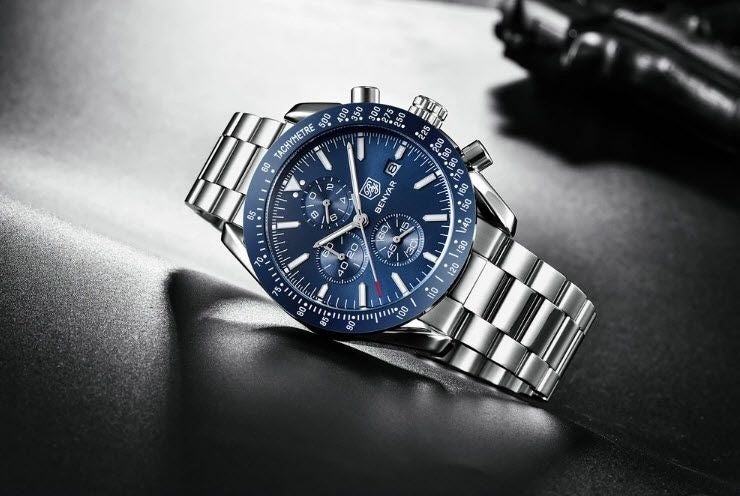 BENYAR Chronograph Watch W7518 - TUZZUT Qatar Online Shopping