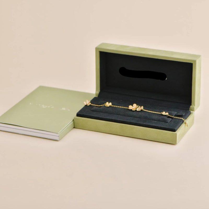 Frivole Diamond Yellow Gold Bracelet S504891336 - TUZZUT Qatar Online Shopping