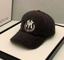MLB Korea Yankees Fleece Ball cap Grey C157962 - TUZZUT Qatar Online Shopping