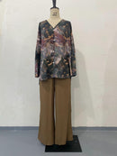 Women's Vintage Print 2 Piece Sets     B-313683 - TUZZUT Qatar Online Shopping