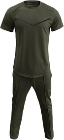 T Shirt for Man Casual Crewneck Solid Texture Knit Shirt Bulk T Shirts for Men Slim Tshirts for Men Men Plain   S014977 - TUZZUT Qatar Online Shopping