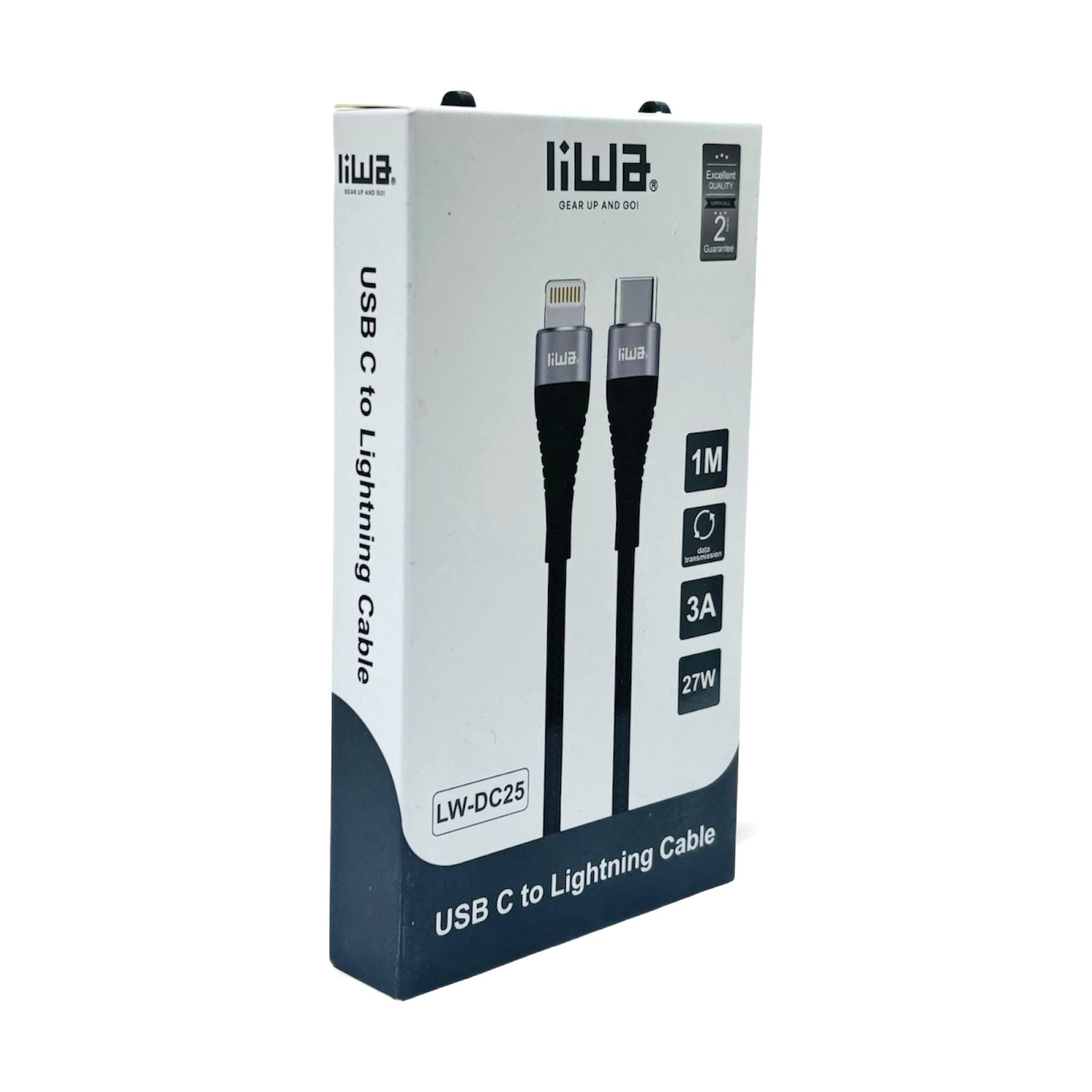 Liwa USB C to Lightning Cable 1m LW-DC25 Liwa USB C to Lightning Cable 1m LW-DC25
