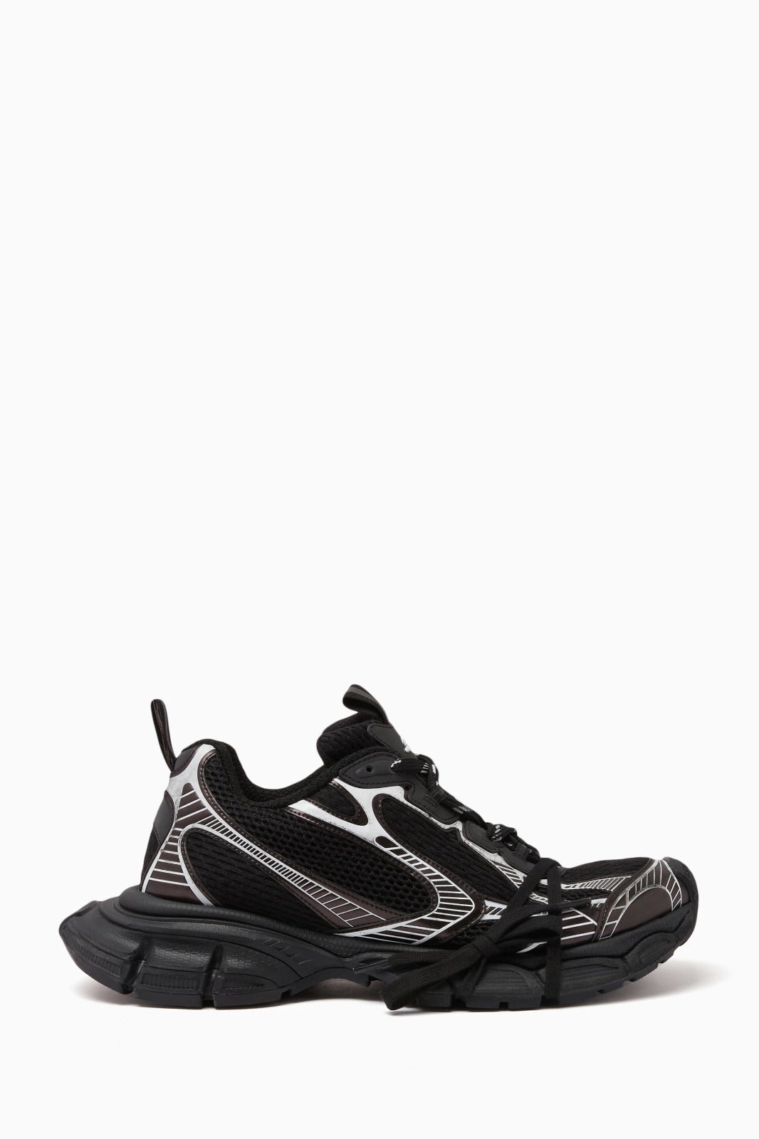 Panelled Leather Low-Top Trainers 58010 Panelled Leather Low-Top Trainers 58010