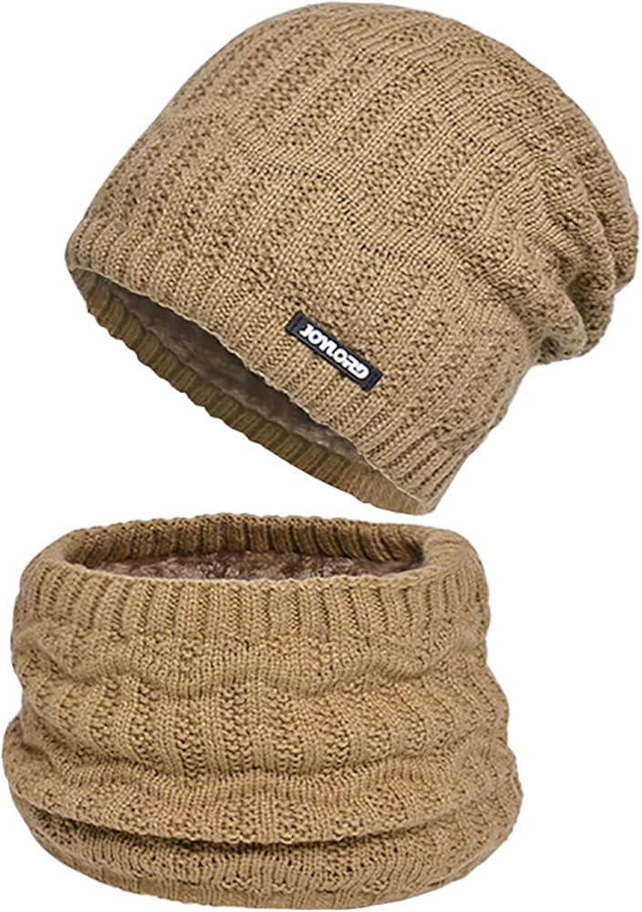 Winter Warm Hat Scarf Set, Plush and Thick Knitted Hat, Plush and Warm Outdoor Scarf UNISEX S4753714 Winter Warm Hat Scarf Set, Plush and Thick Knitted Hat, Plush and Warm Outdoor Scarf UNISEX S4753714