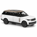 White Range Rover SUV Model Car with Champagne Roof MF 1913