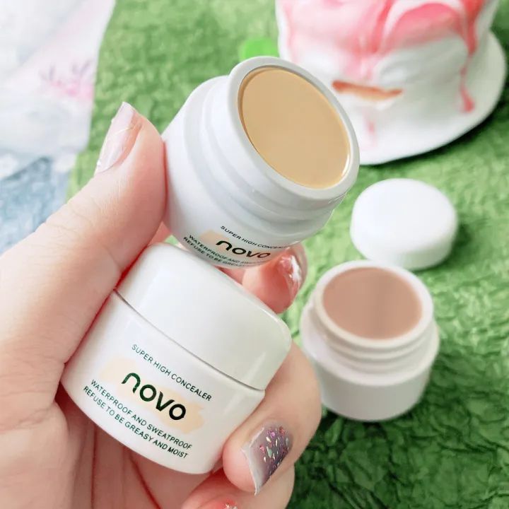 Novo HD Beauty Makeup Transparent Strong Coverage Concealer 12g - TUZZUT Qatar Online Shopping