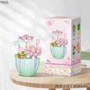 Building Block Bouquet 3D Model Toy Home Decoration Plant 2084 S4864175 - TUZZUT Qatar Online Shopping