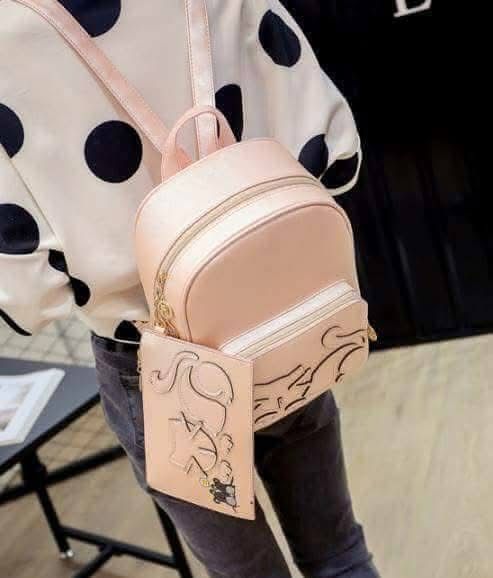 Cartoon Backpack Women's Student School Bag 017926 Cartoon Backpack Women's Student School Bag 017926