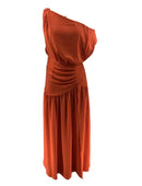 Women Collar Off The Shoulder Evening Dress  B-88865 - TUZZUT Qatar Online Shopping