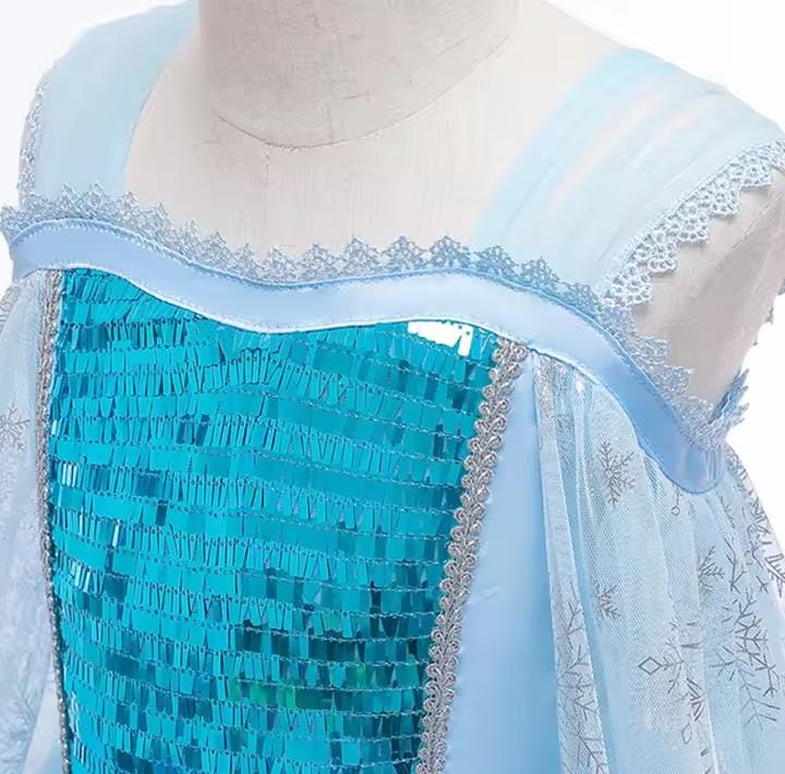 Little Girls Princess Frozen Elsa Girls Dress S1677797 Little Girls Princess Frozen Elsa Girls Dress S1677797