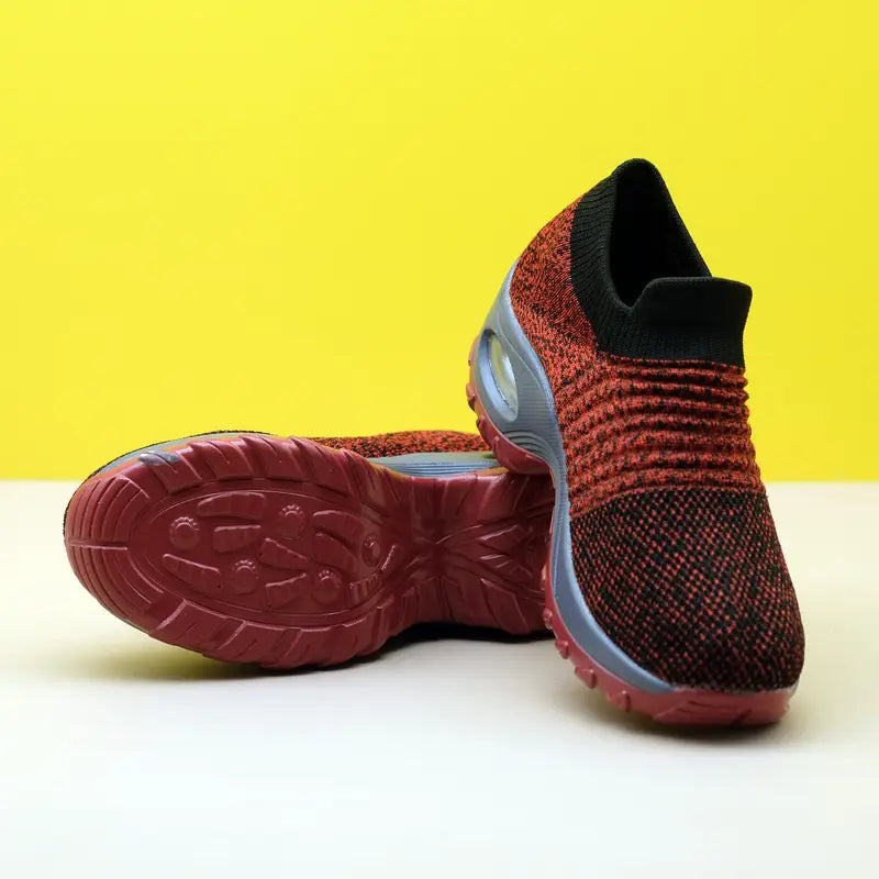 Breathable Knit Chunky Sneakers 7343 Breathable Knit Chunky Sneakers 7343