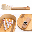 Mini Wooden Tabletop Bowling Game Set– Age 3+ MT-1