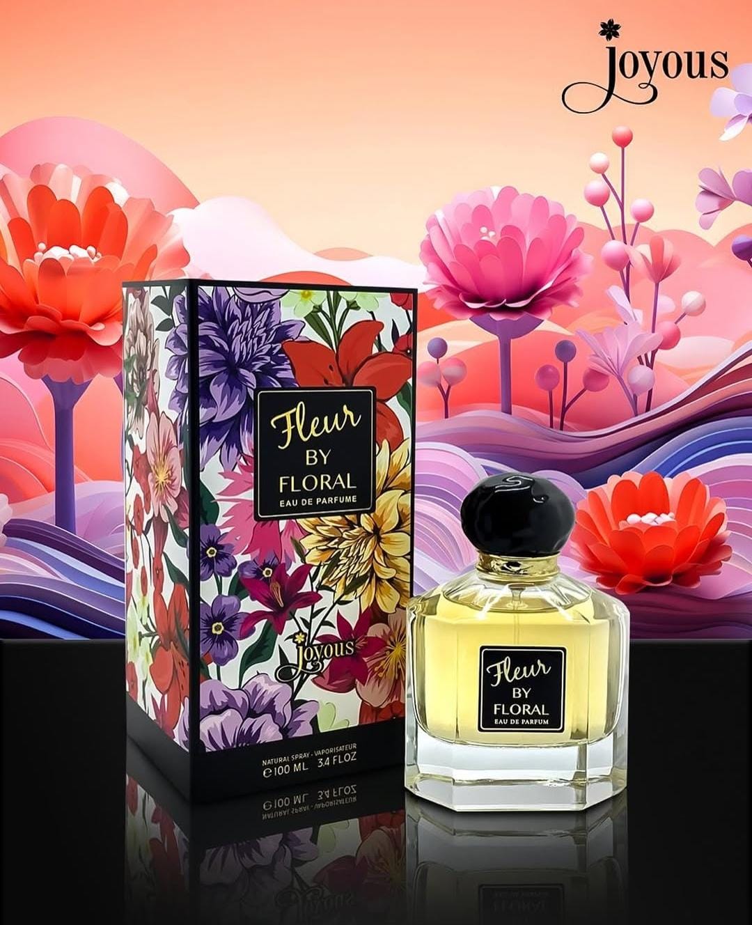 Fleur By Floral EDP Perfume By Joyous 100ml Fleur By Floral EDP Perfume By Joyous 100ml